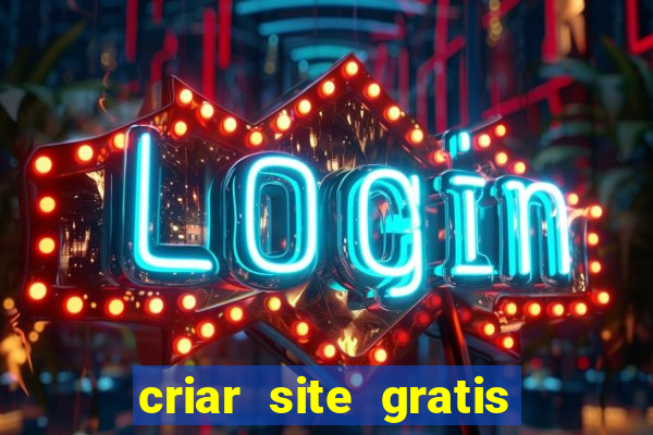 criar site gratis de jogos